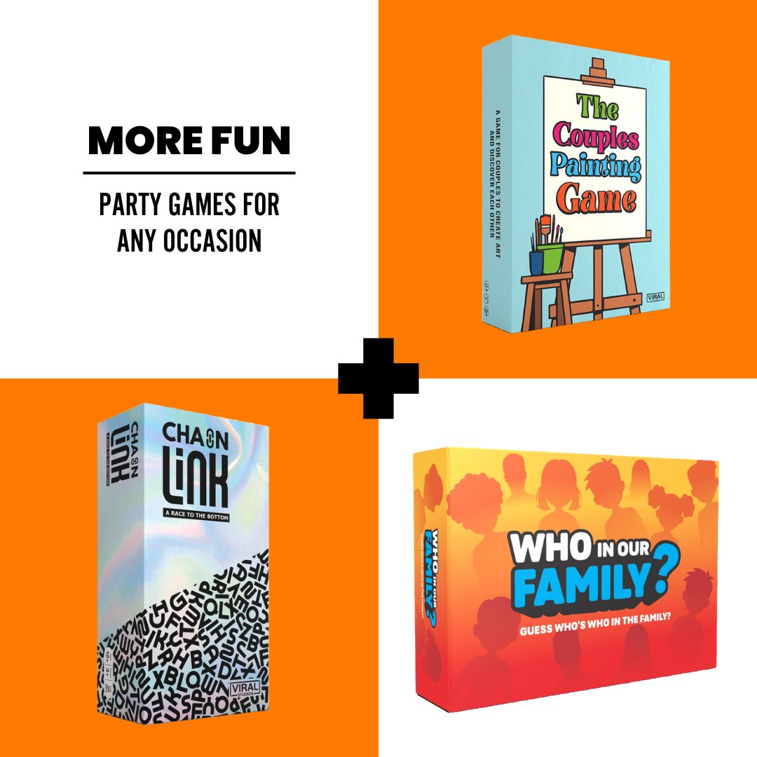 Viral Studios Scrambled Dice Game Fast-Paced Word Party Game