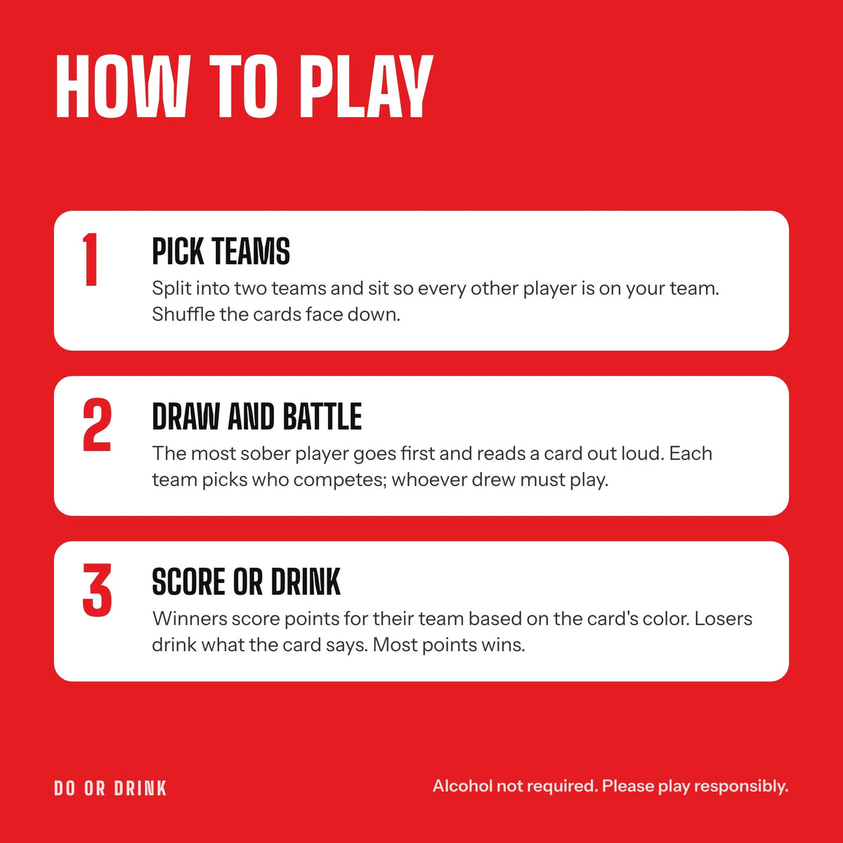 Do or Drink: Team Wars image 4