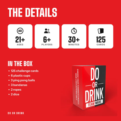 Do or Drink: Team Wars image 5